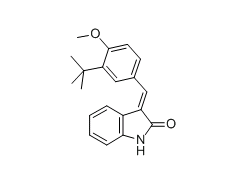 3-(3-TERT-BUTYL-4-METHOXYBENZYLIDENYL)INDOLIN-2-ONE